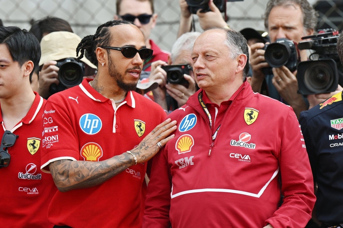 Hamilton: "Vasseur, Ferrari'yi zirveye taşıyacak doğru kişi"