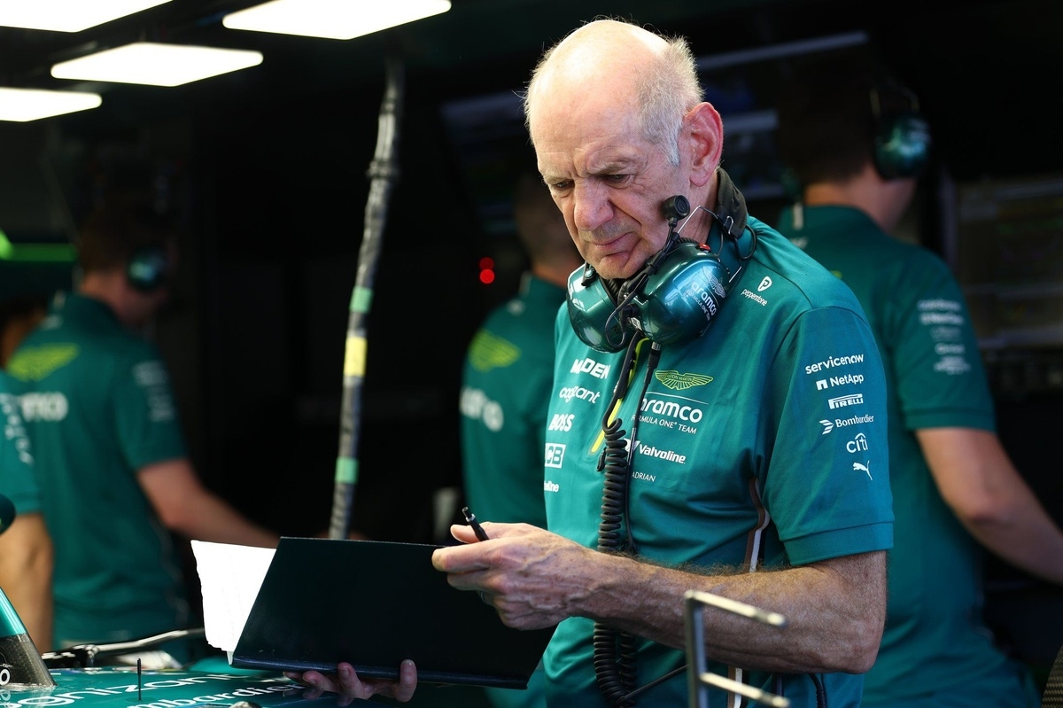 Newey: „Ich habe gerade ein Déjà-vu-Erlebnis bei Aston Martin.“