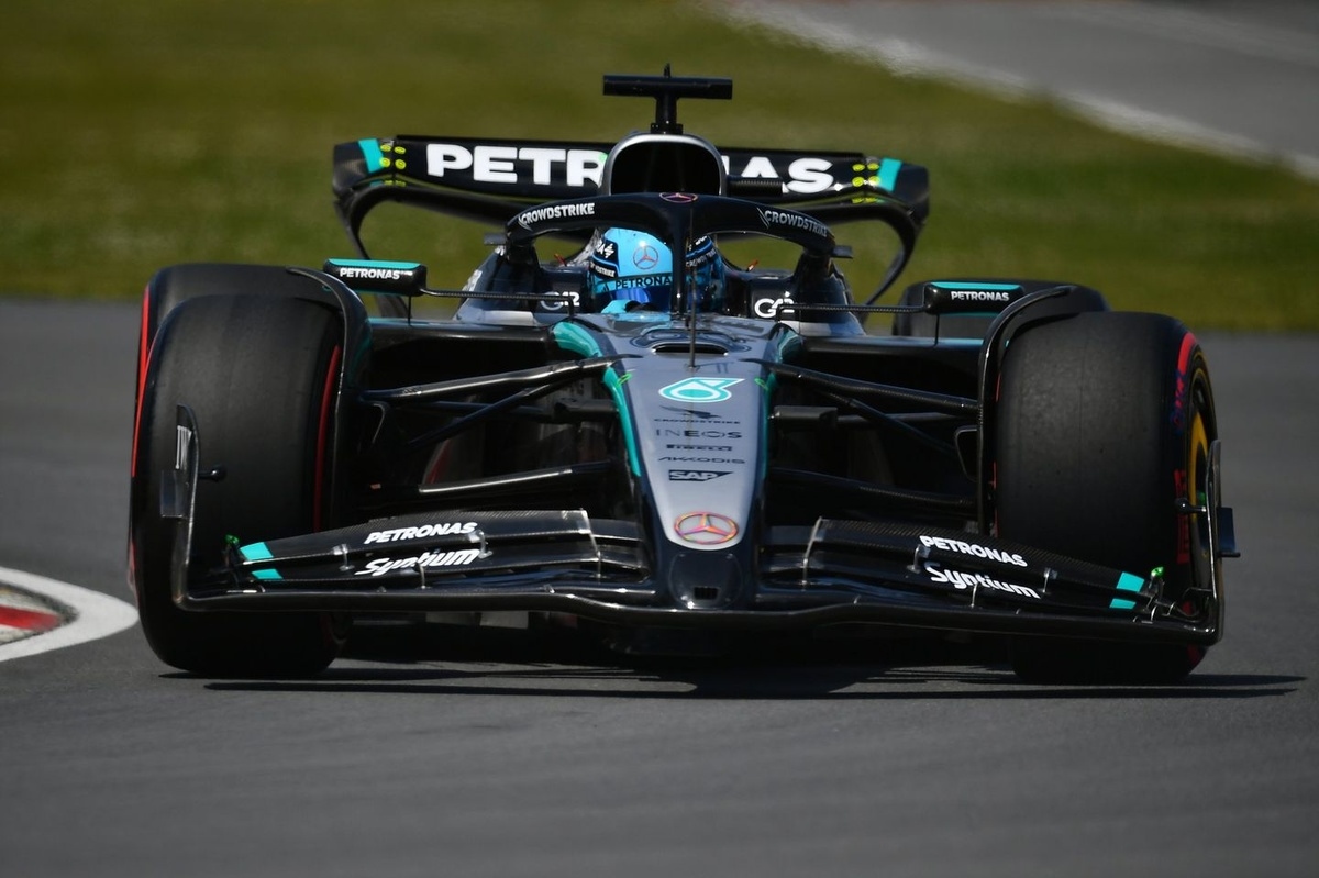 2025 Kanada GP 2.antrenman: Russell günü lider tamamladı