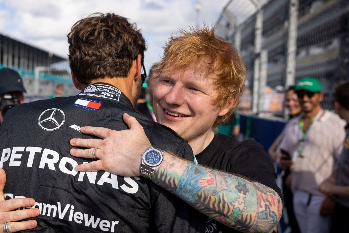 Ed Sheeran sobre la película de F1: "Es muy emocionante formar parte de ella"