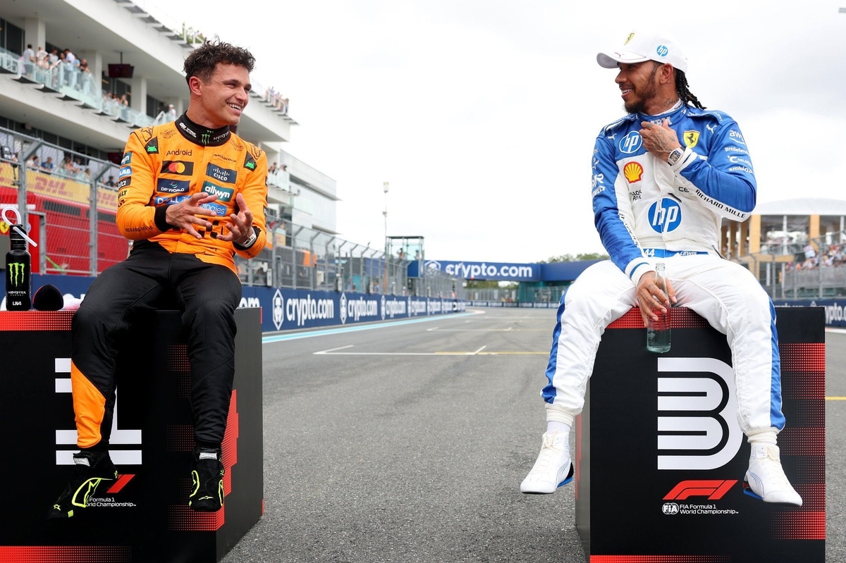 Norris: 'Britain's number one is clearly Hamilton'