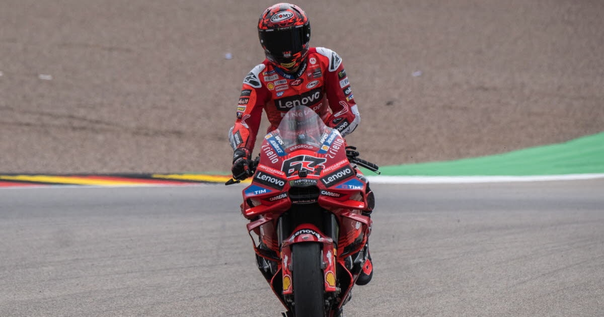 MotoGP: Bagnaia regains pole in Czech Republic ahead of Marc Marquez and Quartararo