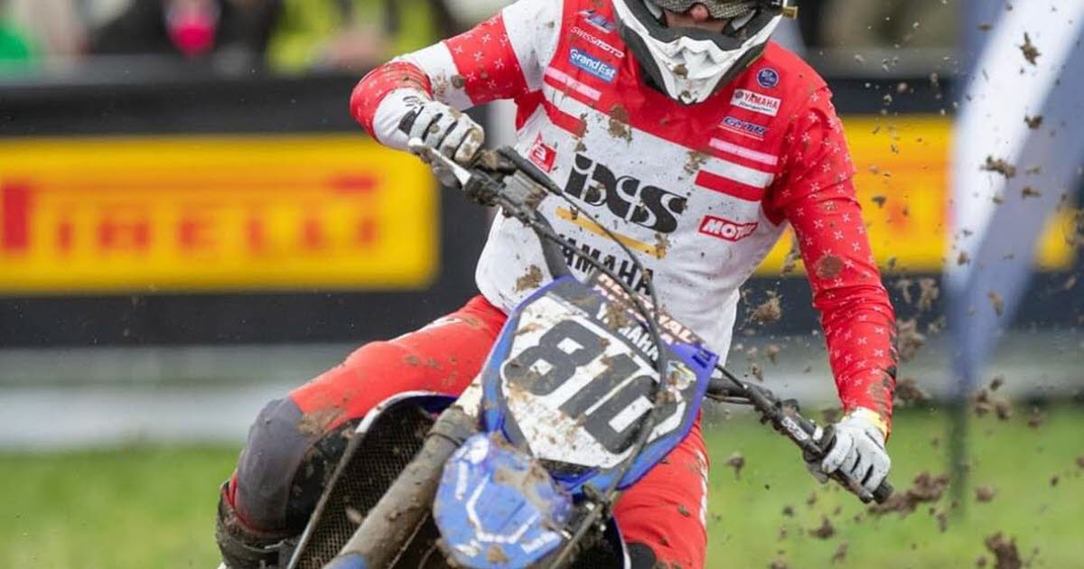 Motocross. Crnjanski triumphs in the Swiss MW2 championship