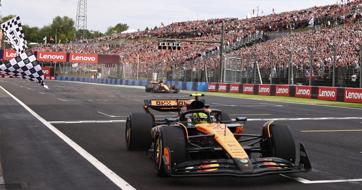 Formula 1'de Macaristan'ı kazanan Norris, McLaren'e Piastri'nin önünde 200. GP zaferini getirdi