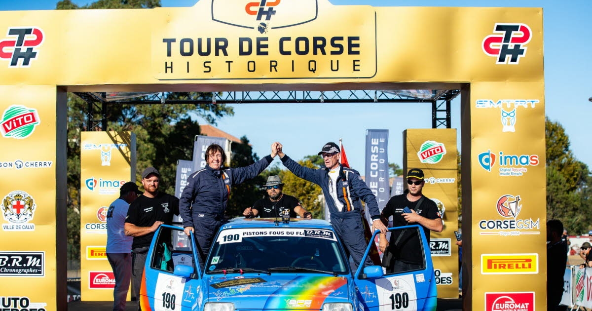Motorsport. Tour de Corse: the Florivalian crew of Pascal Porhansl and Corine Mertz win the Group N Historic Rally.