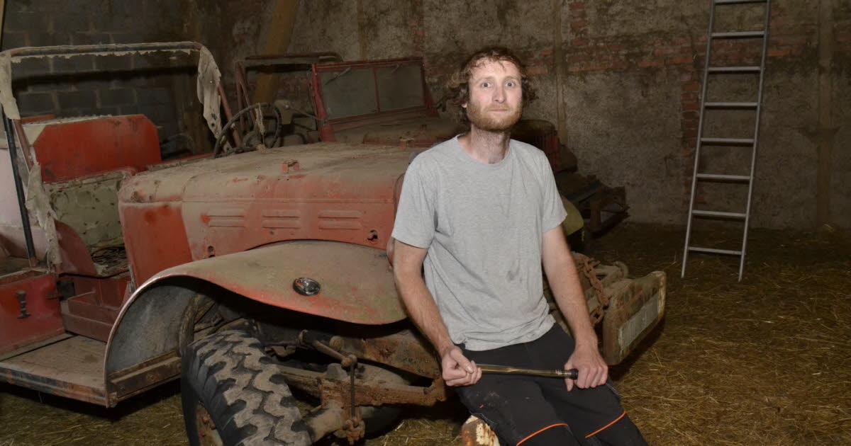 Le Hohwald: Old American war vehicles come back to life with Fabien Conrad