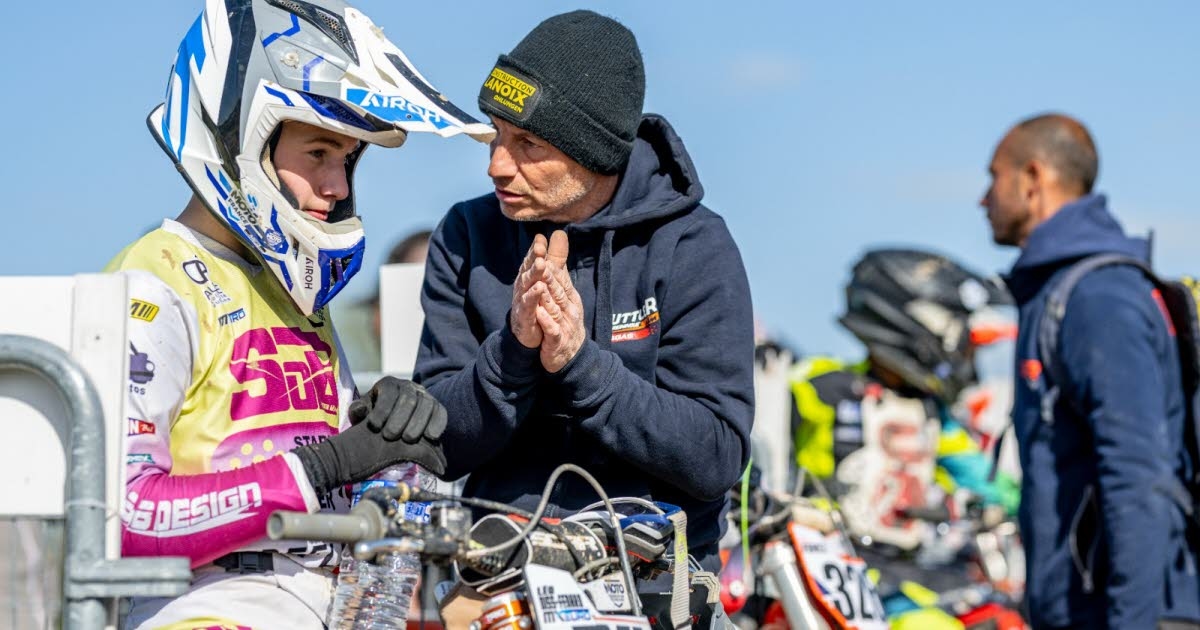 Motocross. French Elite Junior Championship: Léo Diss-Fenard (Mothern) loses the podium