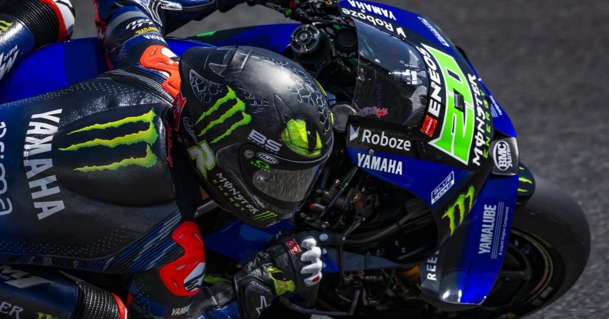 MotoGP. GP von Italien: Der Franzose Quartararo stürzt und rennt sich die Schulter aus, Vinales führt die Tests an