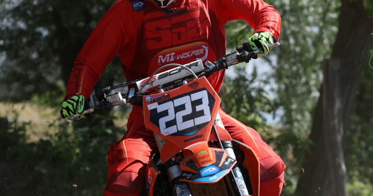 Motocross. Alsace-Lorraine Şampiyonası: Bricka üçlü gördü, Liège kontrolü ele geçirdi
