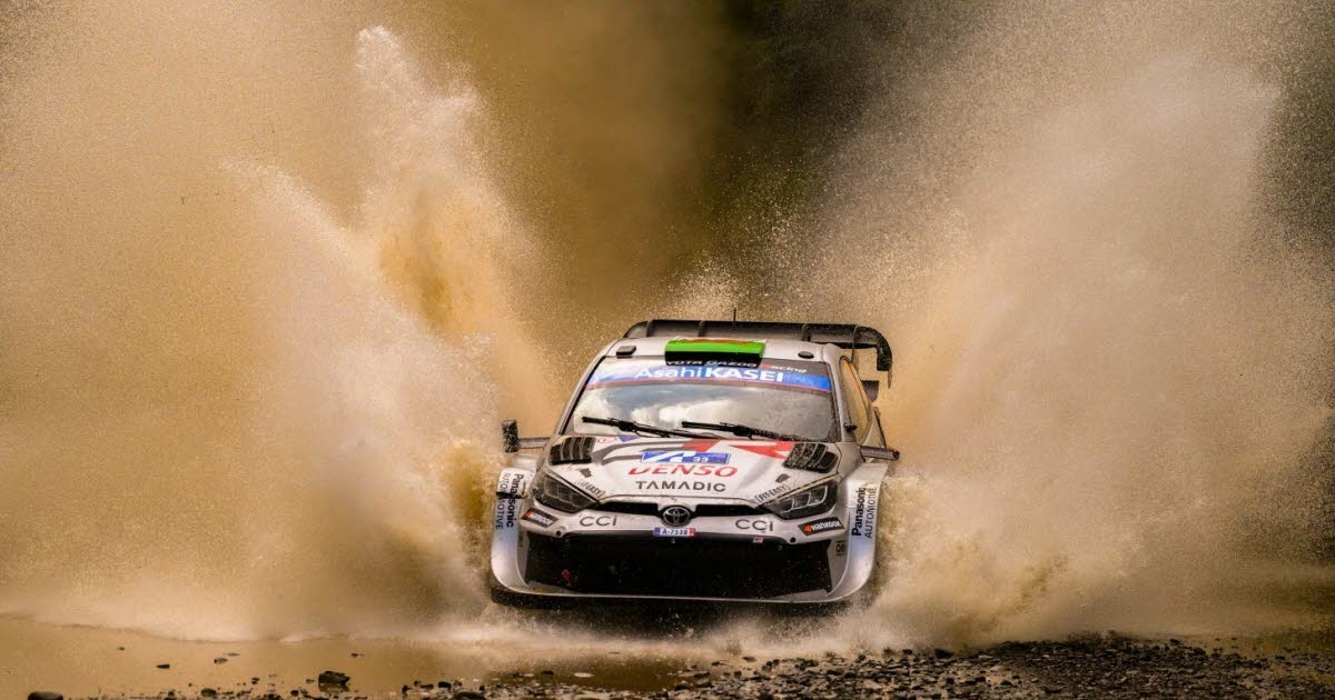 Automobil - WRC. Auf der Jagd nach Elfyn Evans in Estland