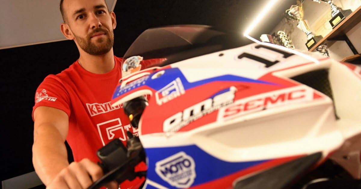 Motorcycle. Strasbourg rider Kevin Jacob will conquer the Superbike this weekend on the Anneau du Rhin.