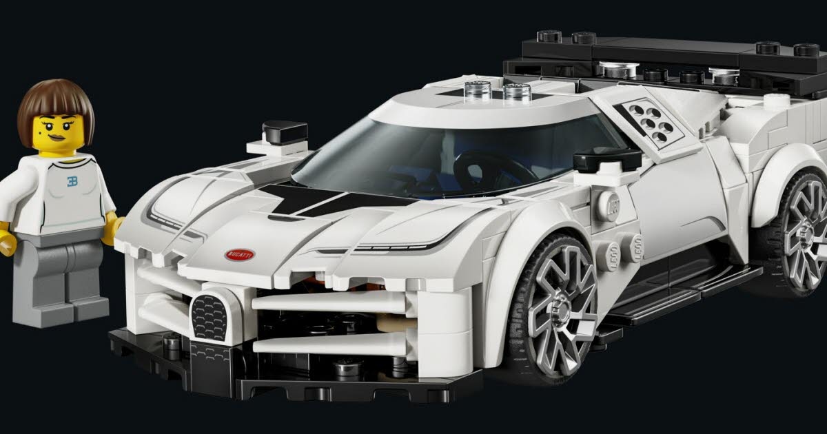 Dorlisheim. From eight million to less than thirty euros: the Bugatti Centodieci now available... in Lego®