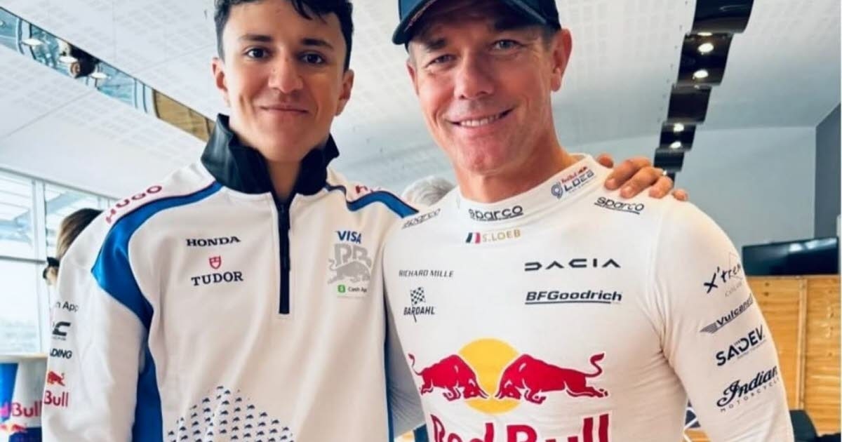 Automóvel. Sébastien Loeb e Isaack Hadjar deram um show no circuito de Magny-Cours