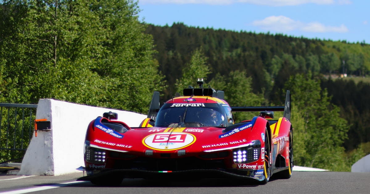 Auto. 6 Heures de Spa : les Ferrari signent un doublé à un mois des 24 Heures du Mans