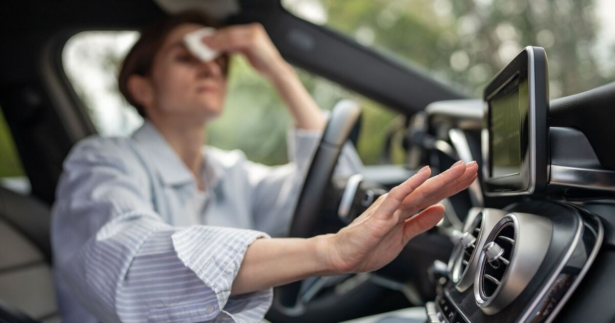 Why you should never put on air con as soon as you get into hot car