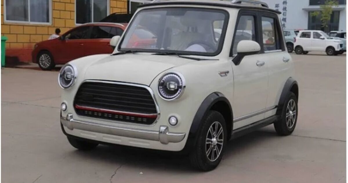 Chinese version of UK Mini Cooper on sale for 10x less