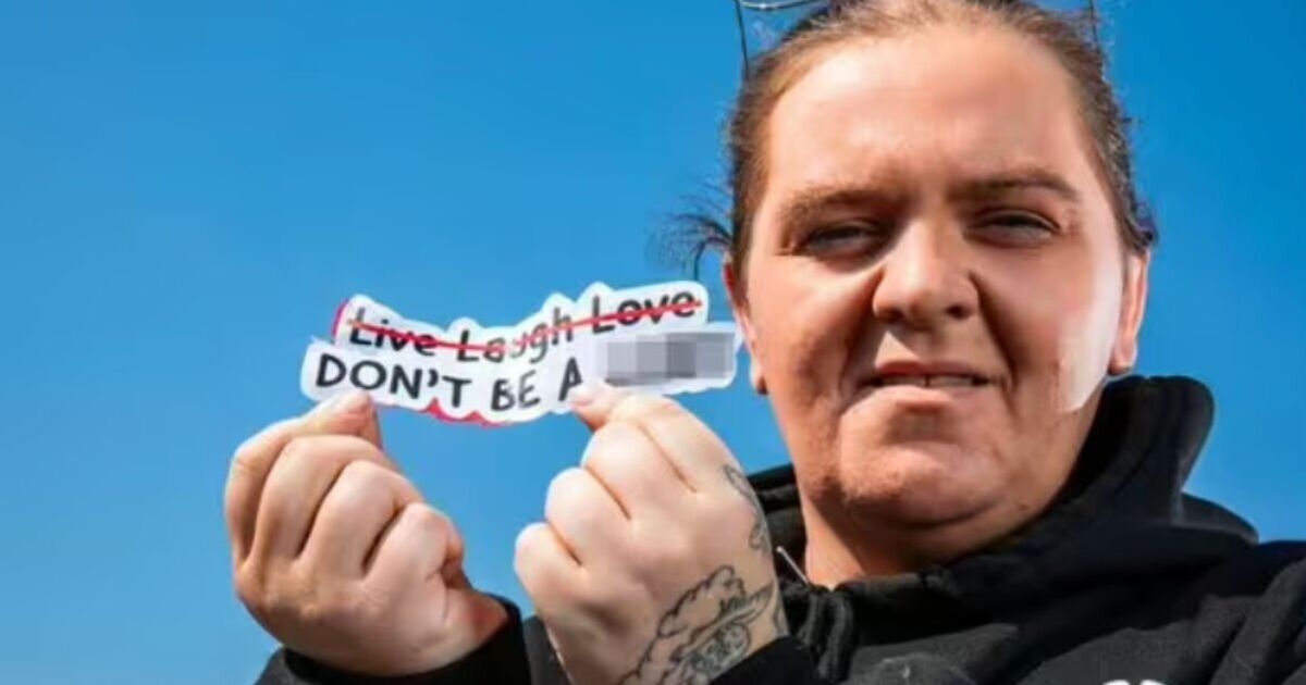 'Eu enfrentei 6 meses de prisão por causa de um adesivo grosseiro no para-choque do meu carro'