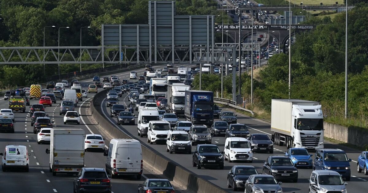 Lavori stradali previsti sull'autostrada più trafficata del Regno Unito con corsie chiuse tra poche ore