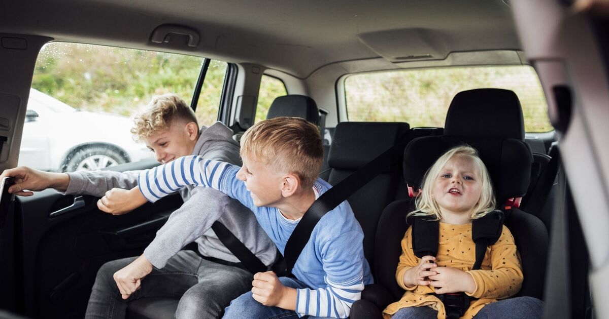 One in three motorists distracted by children's tantrums, risking near misses on the road