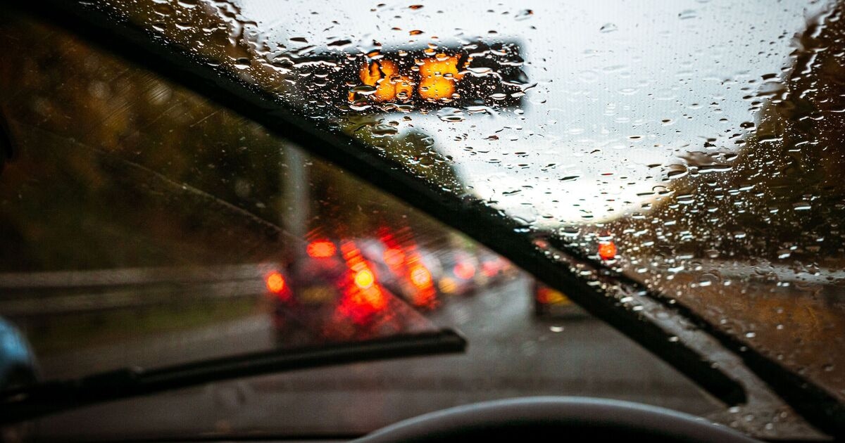 Drivers urged to use toothpaste on their cars during heavy rain