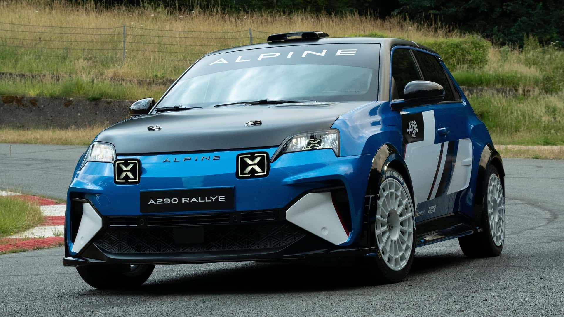 Alpine A290 Rallye: carro de corrida elétrico para as etapas especiais