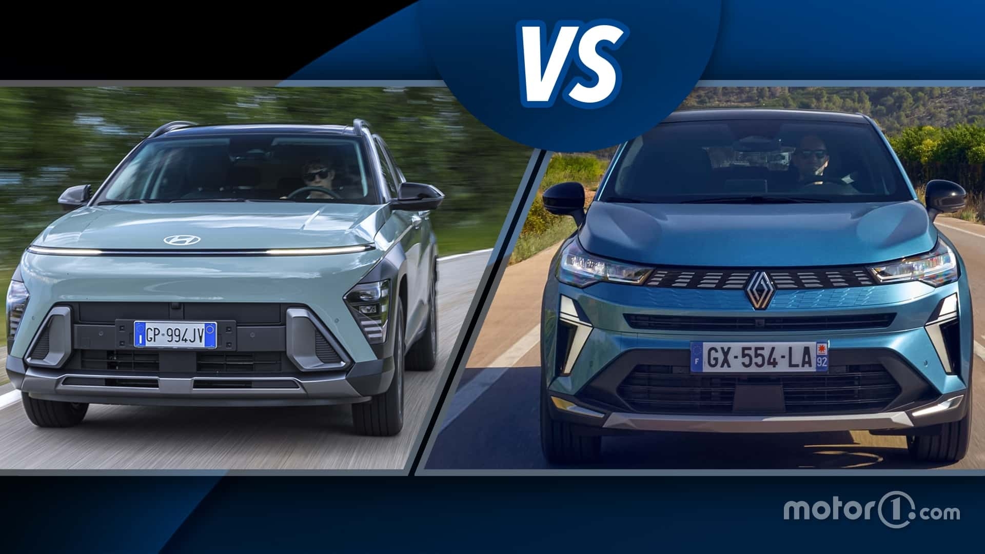 Hyundai Kona ve Renault Symbioz: kompakt SUV'ların düellosu