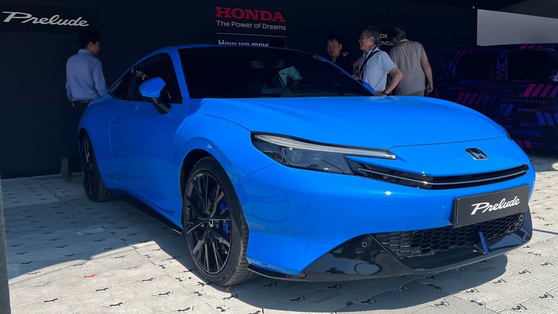 Новый Honda Prelude демонстрирует предсерийный вид в Гудвуде