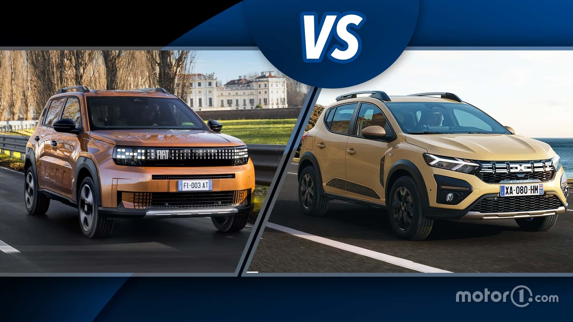 Fiat Grande Panda против Dacia Sandero: сравнение недорогих малолитражек