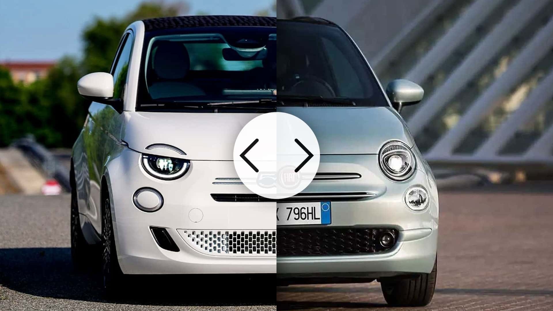 Fiat 500 Híbrido: Novo e antigo em uma primeira comparação