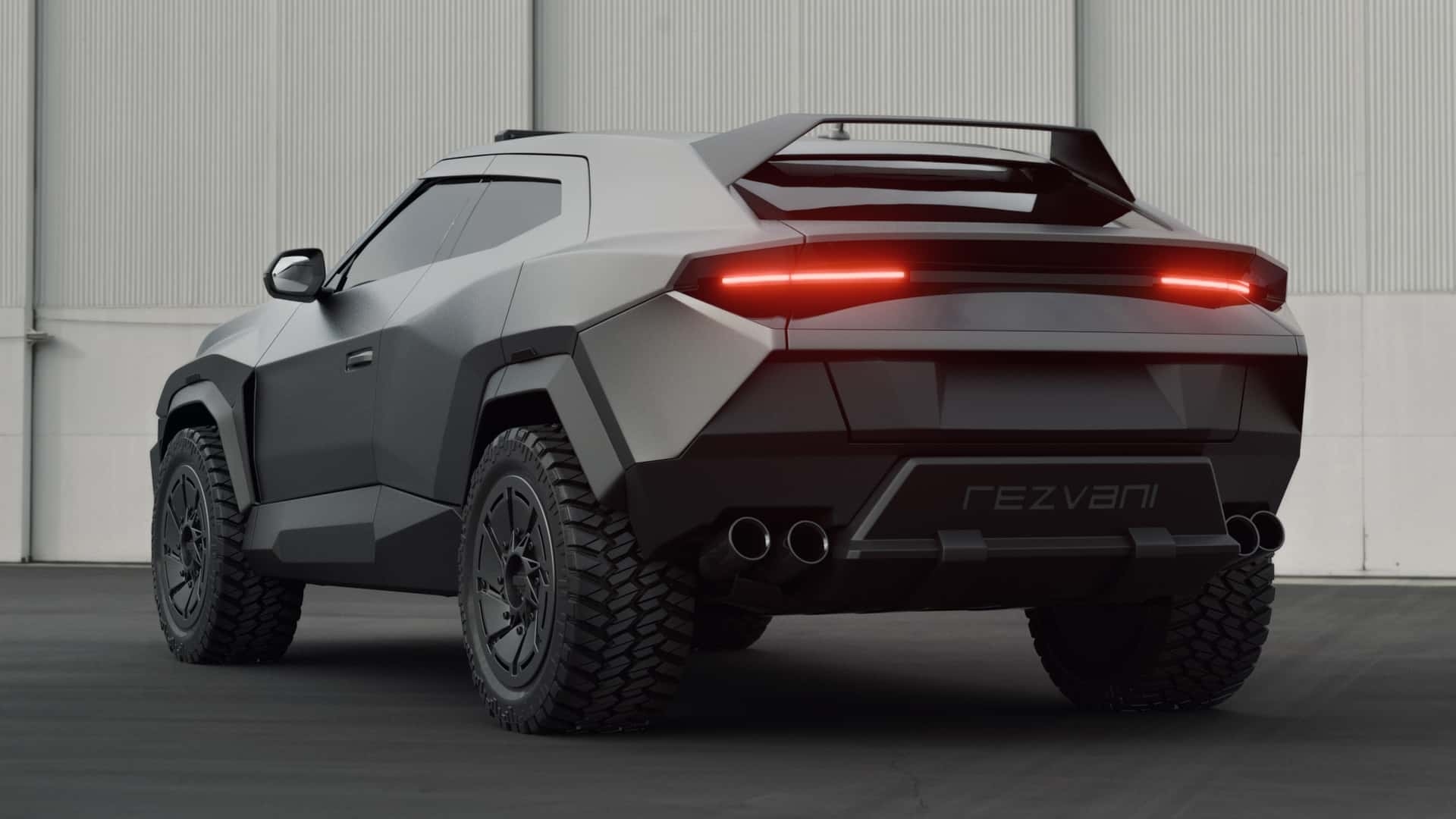 Elbette Rezvani kurşun geçirmez bir Lamborghini Urus üretti
