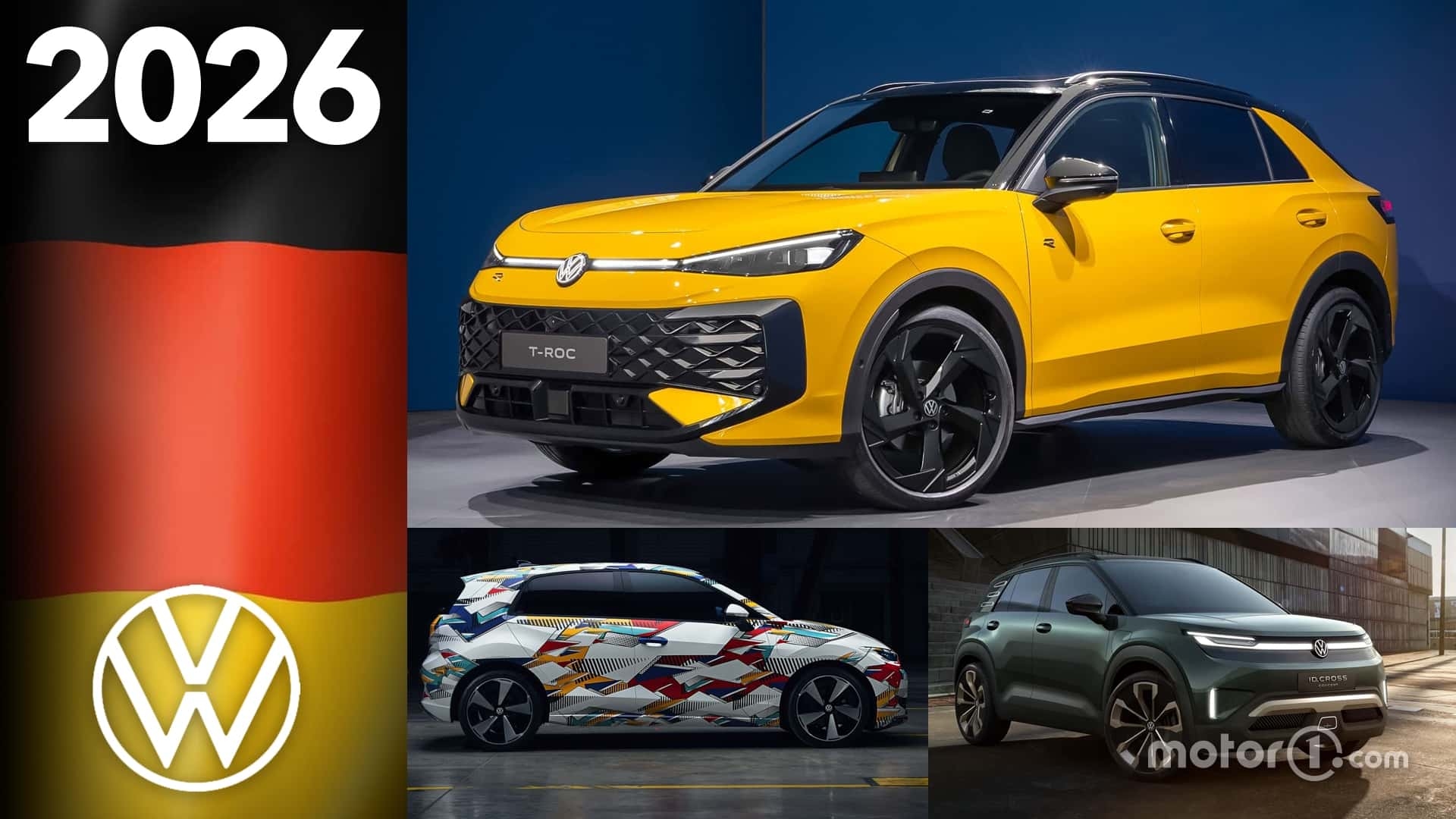Volkswagen: An overview of the new models for 2026