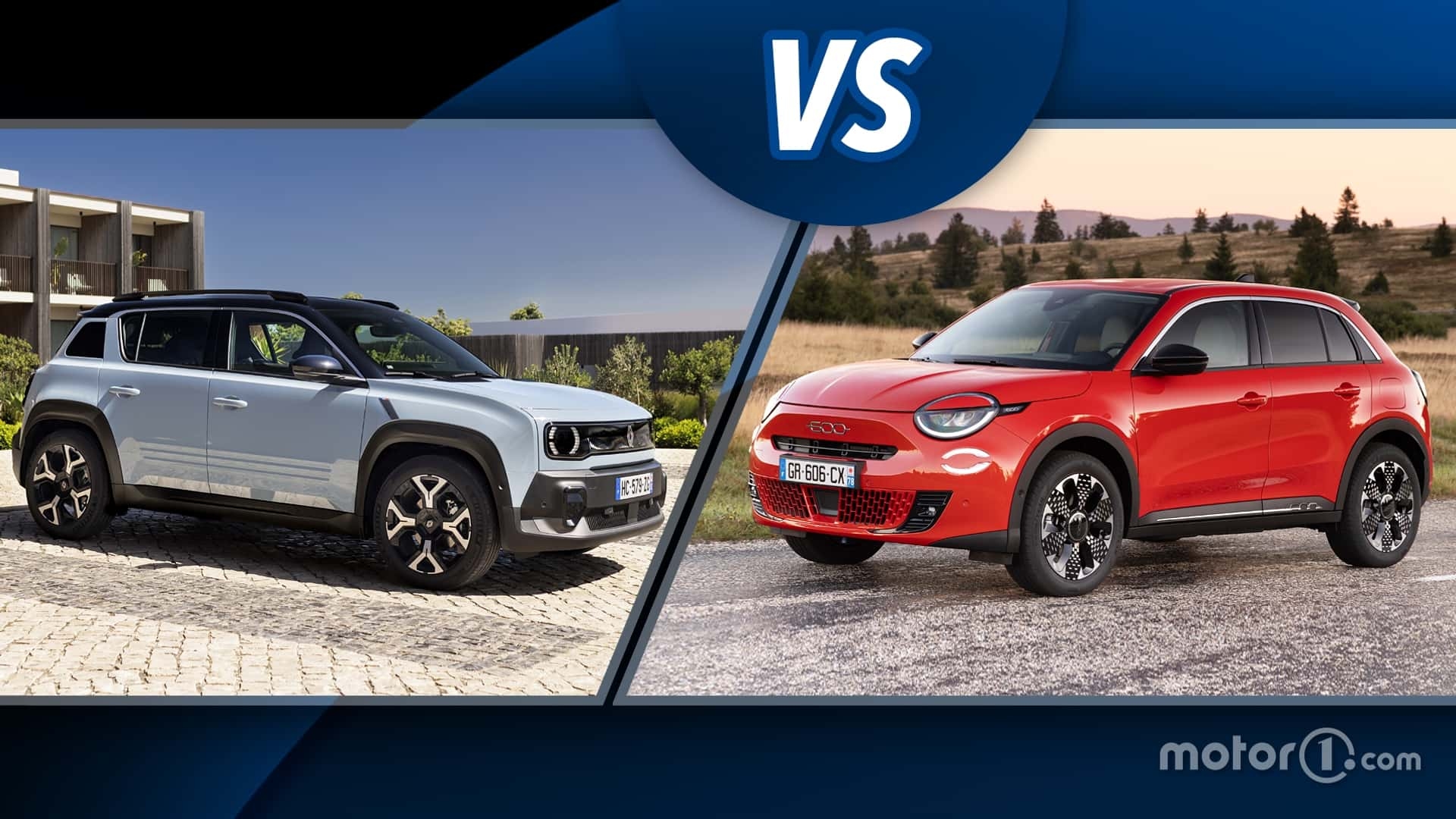 Renault 4 vs. Fiat 600: Retro crossovers compared