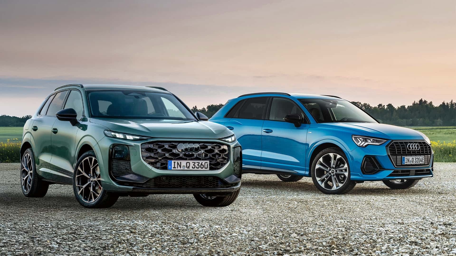 Audi Q3 SUV: Oud en nieuw in directe vergelijking