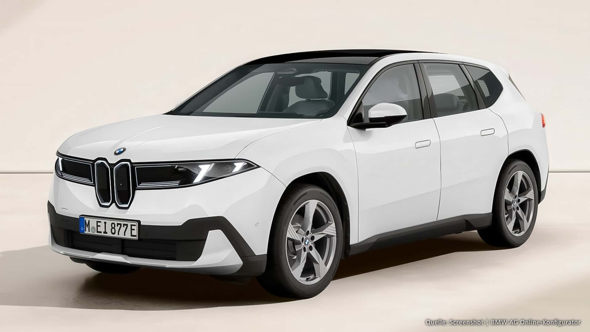 BMW iX3 einmal ohne alles: So sieht die Basisversion aus