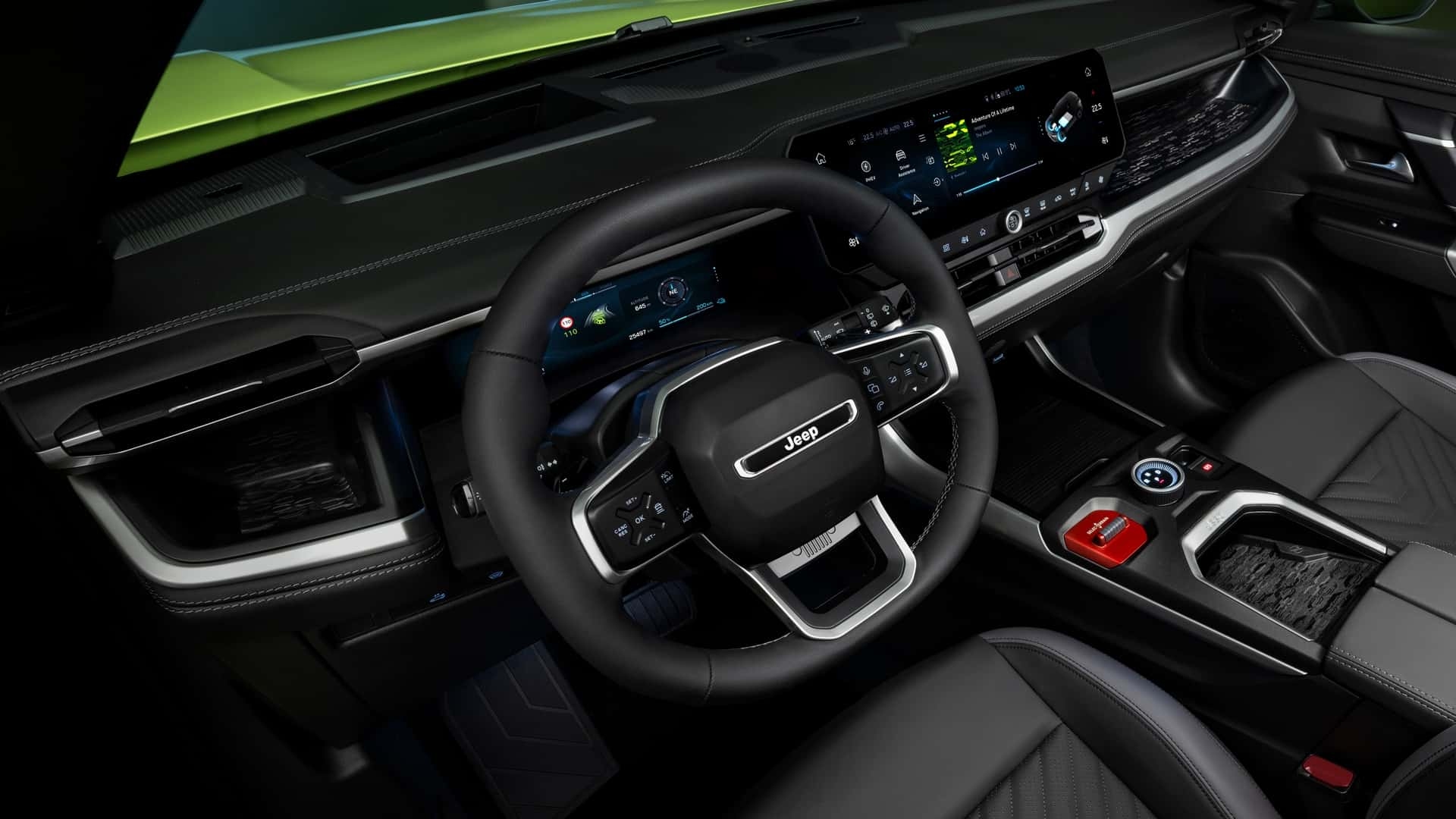 Jeep Compass (2025): gli interni della terza generazione in dettaglio