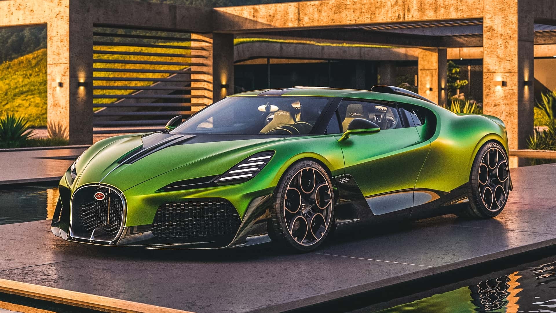 Bugatti Brouillard (2025): peça única com um toque de cavalo