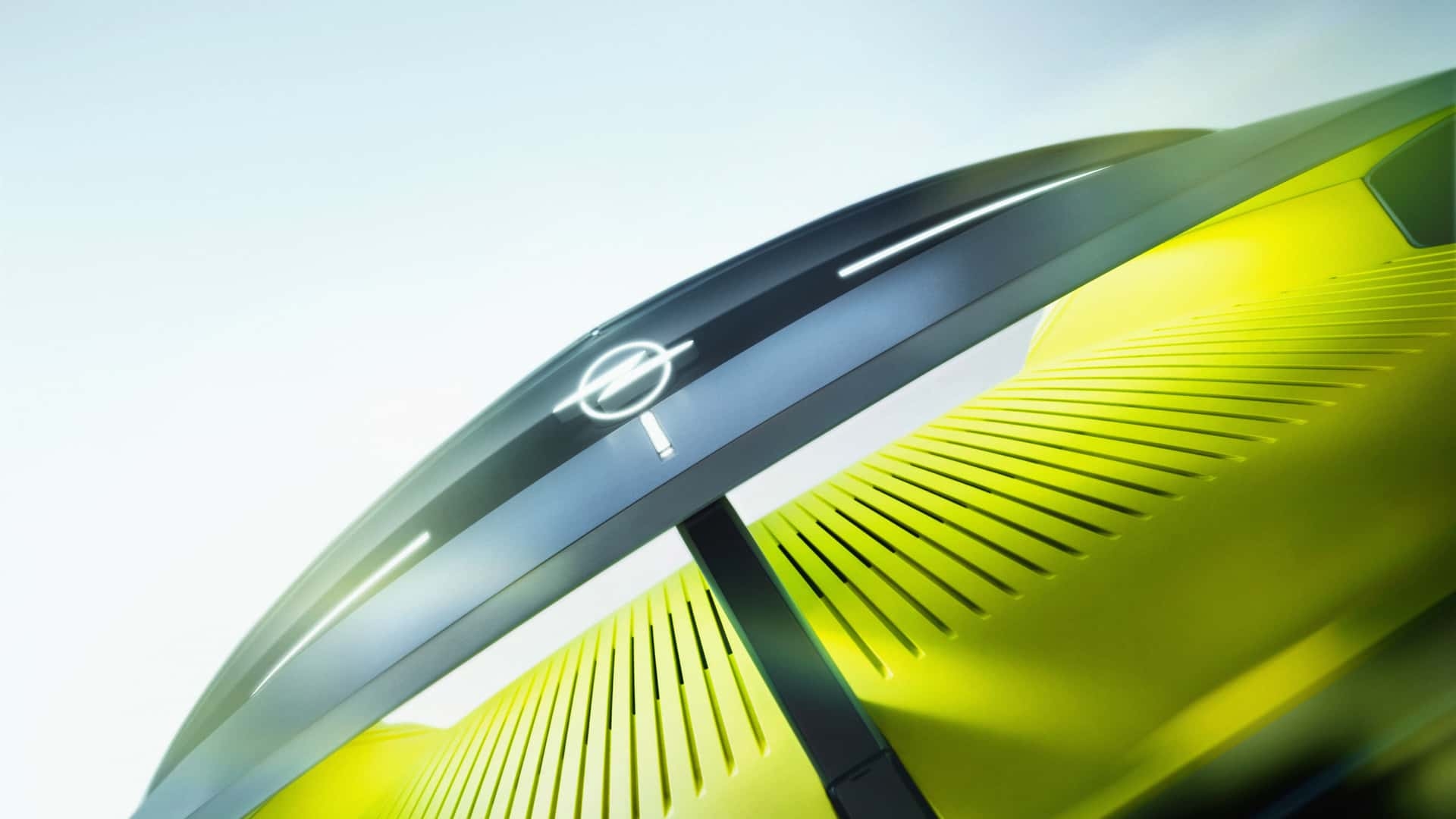 Teaser do estudo Opel IAA (2025) mostra viseira iluminada