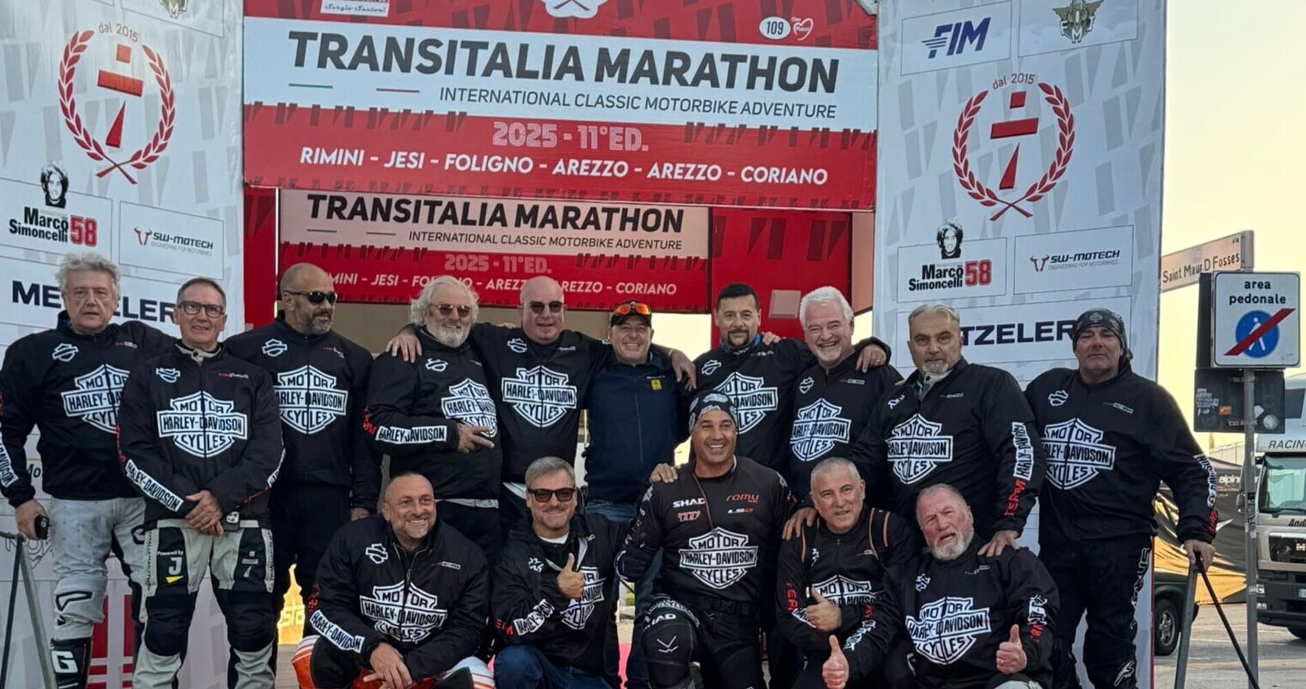 Harley-Davidson hace un debut histórico en la Maratón Transitalia 2025