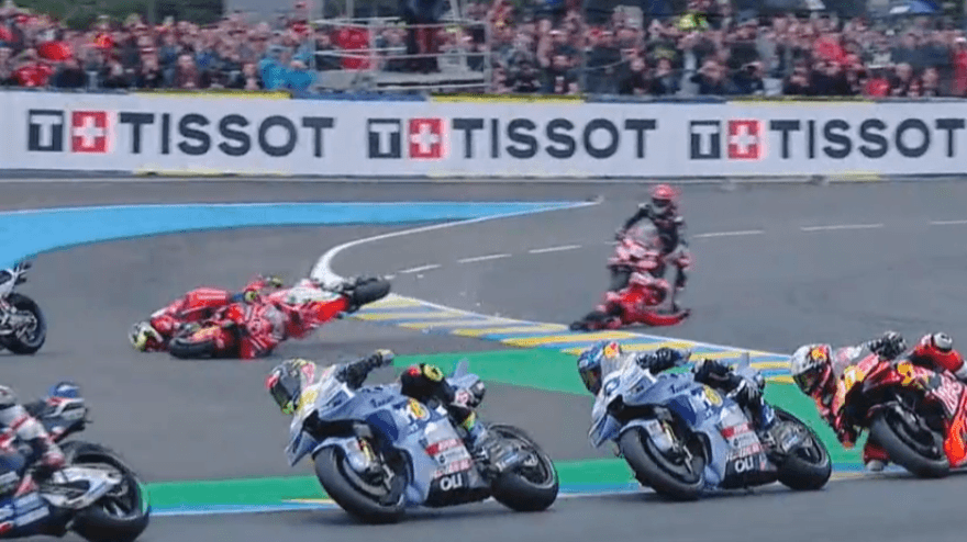 MotoGP, GP de France : les temps forts de la course. Bagnaia et Alex Marquez s'écrasent, Zarco gagne