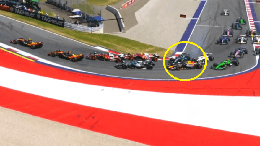 F1, Austrian GP: race highlights, Antonelli-Verstappen crash