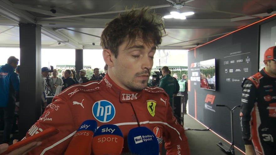 Leclerc: "Hamilton was going strong while I..."