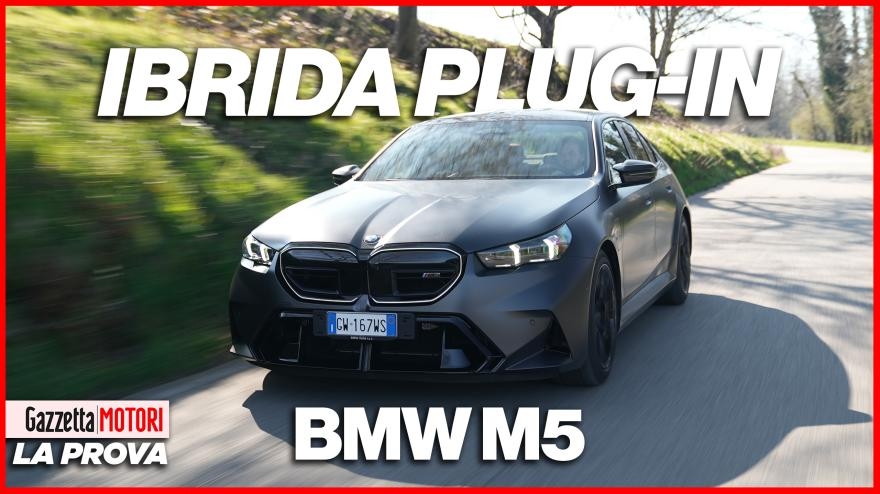 Bmw M5: il plug-in diventa sportivo con 727 Cv