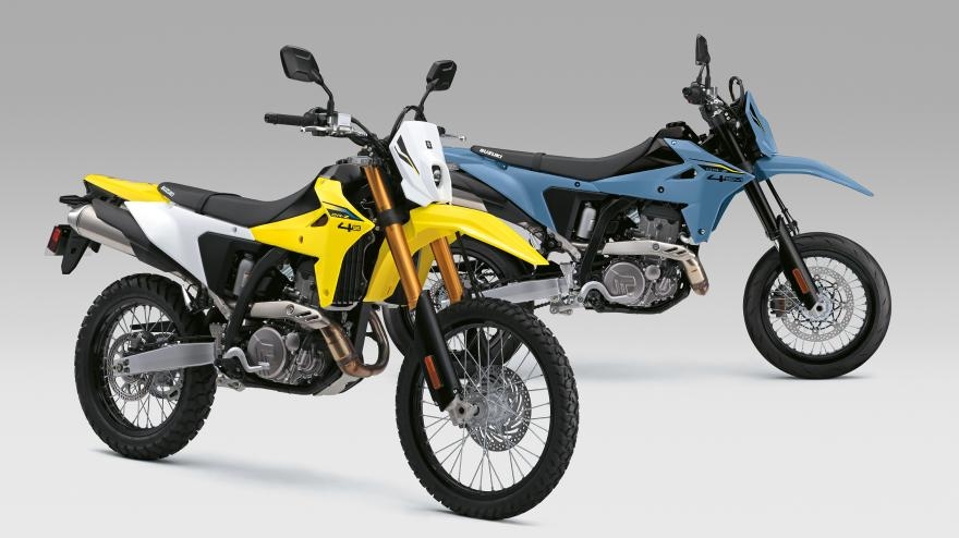 Suzuki DR-Z 4 S ve SM: Aynı ruh, farklı karakterler