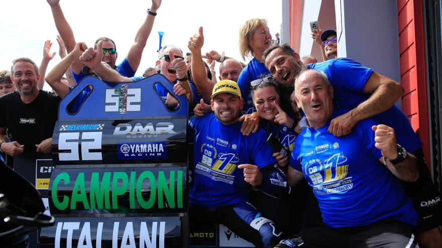 CIV 2025, Delbianco champion at Imola: the secrets of his Yamaha, future goals, and... number 52