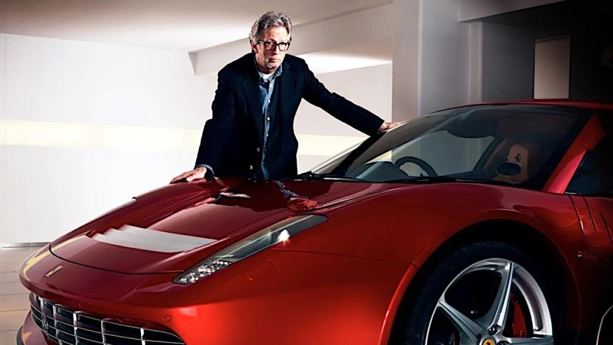 Eric Clapton en Ferrari's: van de F40 tot het unieke exemplaar