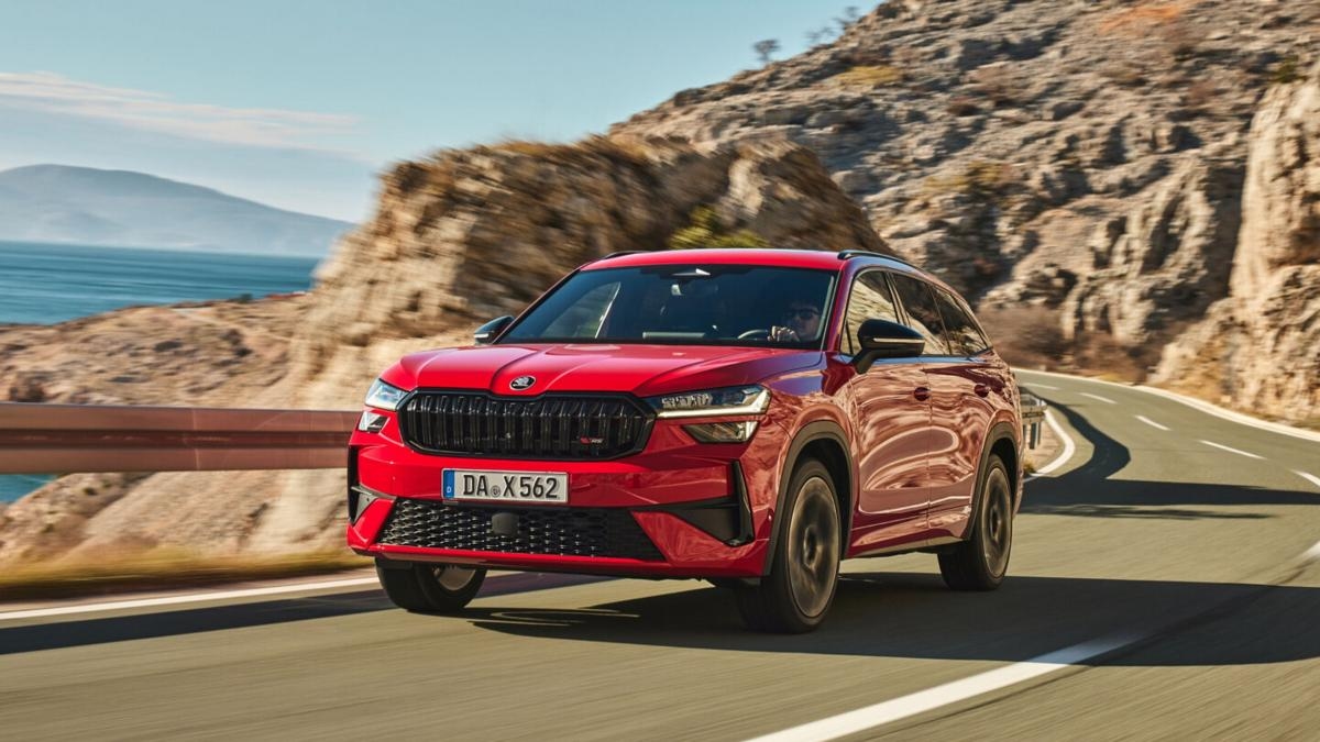 Skoda Kodiaq RS: Testfahrt des neuen Performance-SUV