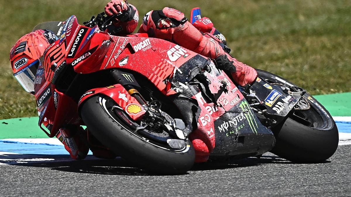 MotoGP Francia, Marc Marquez subito davanti nelle FP1. Bagnaia è 4°