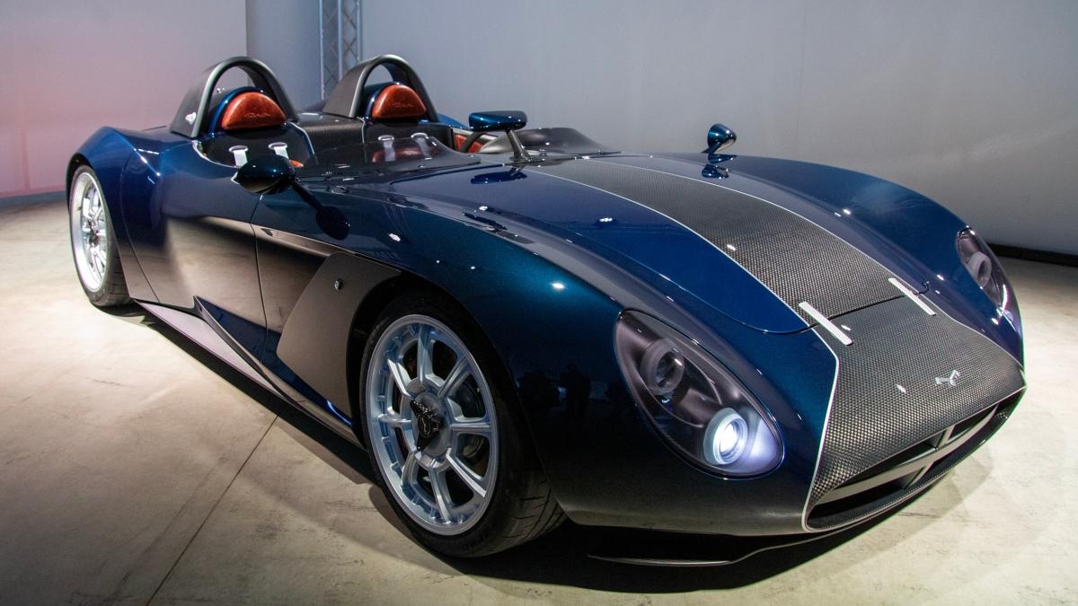 Automobili Mignatta Rina: de koolstofvezel barchetta met een 500 pk sterke V8-motor