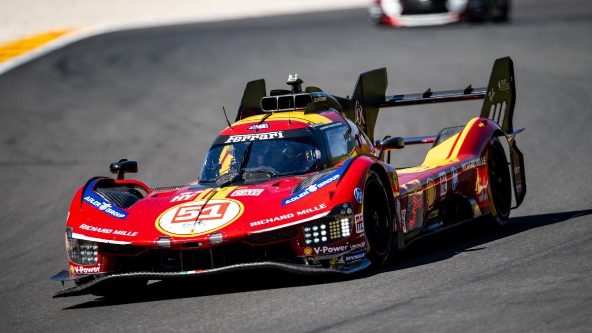 Wec at Spa: Ferrari one-two, third consecutive victory