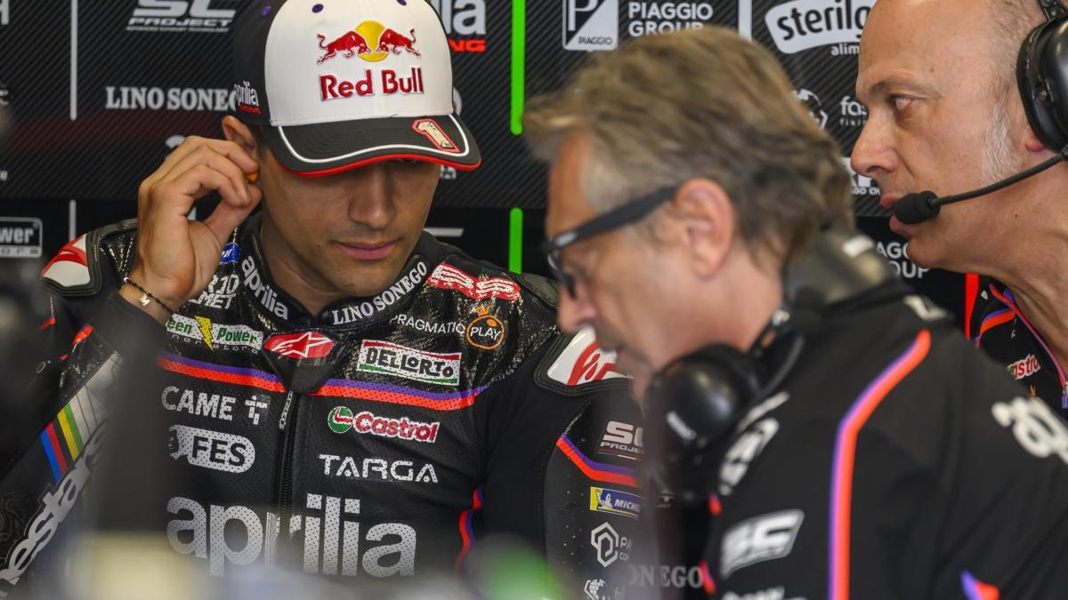 Martin, another step towards Brno: on track with Aprilia MotoGP at Misano on Wednesday